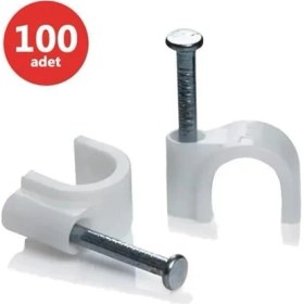 Resim Karya Kroşe 7 Numara 16 mm Beton Çivili (4X10) 100'LÜ Paket 