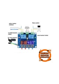 Resim Xh-M452 Kuluçka Termostat Sıcaklık Nem Kontrol / 12V Adaptör 