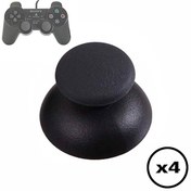 Resim 4 Adet PS2 Analog Topuz Playstation 2 Analog Başlık Cap PS3 Kol Tamiri PS2 Yedek Parça POPKONSOL