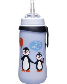 Resim Pipetli Bardak 330 Ml Erkek, Kovboy Çok Renkli 