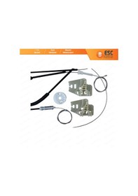 Resim BMW 3 Seri E46 1998-2001 4/5 Kapı İçin Ön Sağ Kapı Cam Kriko Seti 