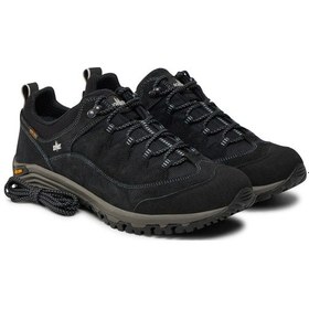 Resim Lomer Italy Sella Iı Mtx Waterproof Vibram Süet Deri Erkek Ayakkabı Offblack Siyah Siyah 