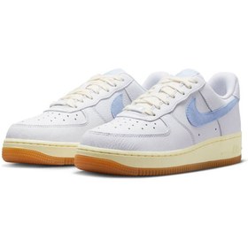 Resim Nike Air Force 1 07 Kadın Açık Mavi Renk Sneaker Ayakkabı 