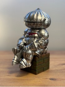 Resim Pilovestik Dark Souls Siegmeyer Of Catarina Figür - Soğan Şövalye 15 cm - Özel Boyama Knight Biblo 
