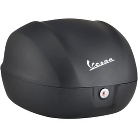 Resim Vespa Primavera/Sprint Siyah Mat Top Case-Çanta 32 LT (Nero Notte,Nero Opacco 99/c) / PIAGGIO 