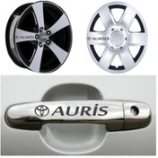 Resim Toyota Auris Kapı Kolu Jant Sticker Yapıştırma 8 Ad 