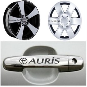 Resim Toyota Auris Kapı Kolu Jant Sticker Yapıştırma 8 Ad 