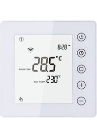 Resim Leezsing 3a Su Isıtma Termostatı Smartlife App Kontrolü Wifi Isıtma Oda Termostatı Lcd Dokunmatik Ekran Dijital Akıllı Sıcaklık Kon-161 