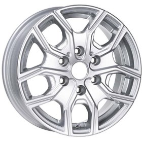 Resim EMR-E314-01 6.5x16" -6x130 ET50 84.1 Crsytal Silver Jant (4 Adet) 