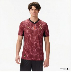 Resim Puma Galatasaray S.k. 25-26 Erkek Kırmızı Alternatif Futbol Forması 779813 Kırmızı 