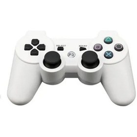 Resim Beyaz-kablosuz Denetleyici Sony Ps3 Denetleyicisi Için Ps3 Bluetooth Kablosuz Joystick Ps3 Konsolu Gamepad Pc Gamepad 
