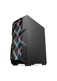 Resim İzoly Prometheus i5-10400F 16 GB 512 GB M.2 NVMe 4 GB RX550 Dos Masaüstü Oyuncu Bilgisayarı 