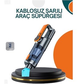 Resim Techmrt Kablosuz Vakumlu El Süpürgesi Güçlü Performans Çok Amaçlı Çok Renkli 