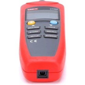Resim Uni-T Ut 332 USB Dijital Termo Higrometre - Isı ve Nem Ölçer 