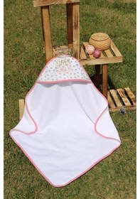 Resim Baveno Super Girl Nakışlı 75X75 Bebek Kundak 
