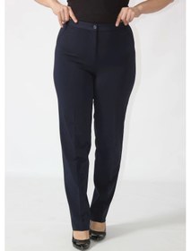 Resim Moda Berray 2555 Gizli Cep Modeline Sahip Büyük Beden Pantolon Lacivert Lacivert 