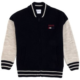 Resim U.s. Polo Assn. Erkek Çocuk Lacivert Hırka Triko 50293046-vr033 Lacivert 