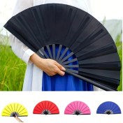 Resim Chuangyinshop Mavi Klasik Kung Fu Fan Katlanır Tai Chi Ve Dövüş Sanatları İçin Fitness Hediyesi 