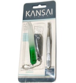 Resim Elegant Manikür Set Tırnak Makası 3 Lü Set Yeşil 