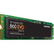 Resim Samsung 500GB 860 Evo M.2 Sata 550-520MB 2.38Mm Flash SSD 