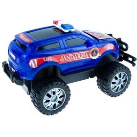 Resim Uzaktan Kumandalı1:24 Ölçek Jandarma Arabası Suv Yarım Fonksiyon 