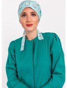 Resim Yeşil Diş Desenli Tesettür Doktor Hemşire Hastane Aşçı Cerrahi B Yeşil 