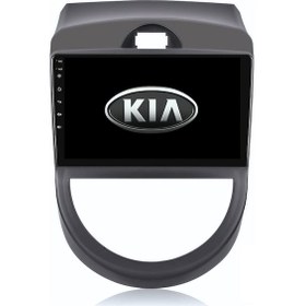 Resim Kia Soul Araç Multimedya Android Ekran Carplay Navigasyon Cihazı Double Teyp 4+64 9" 11-13 Gri Navımex 