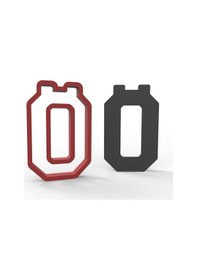 Resim Büyük Ö Harfi 11 Cm Kurabiye Kalıbı 