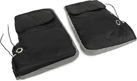 Resim Binicilik Eldivenleri, Motosiklet Eldivenleri Uzay Pamuklu Kar Motosikleti Için Sıcak Tutma Rüzgar Geçirmez Çok Yönlü Soğuğa Dayanıklı (Gidon Ağzı için 16cm/6.3in) 