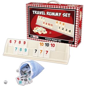 Resim Travel Rummy Set (Star Okey) - Taşınabilir Eğlence, Maksimum Dayanıklılık! 