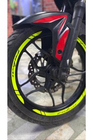 Resim Pulsar Jant Sticker Yazılı 