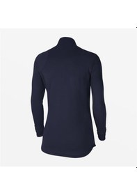 Resim Nike W Nk Df Acd21 Dril Top Cv2653-453 Lacivert Kadın Antrenman Eşofman Üstü 001 