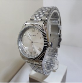 Resim Frank Alex FX.L11389.05 Gümüş renk çelik kordonlu bayan kol saati 