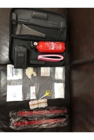 Resim Genel Markalar Trafik Seti Ilkyardım Lüx Çantalı 1 Kg Yangın Tüplü 