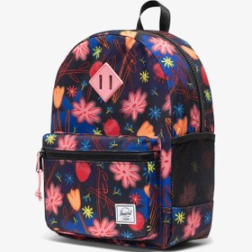 Resim Herschel Heritage Çocuk Çiçek Desenli Sırt Çantası 