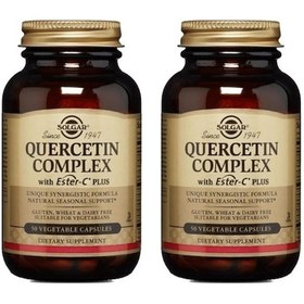 Resim Solgar Quercetin Complex With Ester-C Plus 50 Kapsül 2 Adet 
