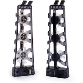 Resim Dobe Tp5-1523 PS5 İçin Led Işıklı Kademeli Soğutma Fanı 