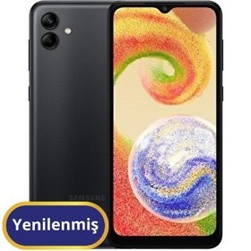 Resim Samsung A04 Yenilenmiş TR Garanti | 128 GB 4 GB Siyah 