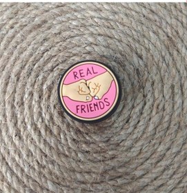 Resim Terlik Ayakkabı Sandalet Tokası Silikon Dosluk Arkadaşlık 1 Adet Tekli Terlik Süsü 