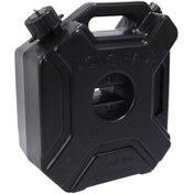 Resim Synodicmonth Siyah 5l Araba Ve Motosiklet Yakıt Yedek Yakıt Deposu Plastik Tank Yedek Plastik Varil Yakıt Deposu 1 Adet 