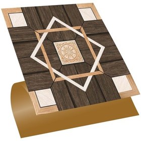 Resim Tink Kendinden Yapışkanlı Ahşap 015 Desenli Pvc Karo 30x30 Cm 