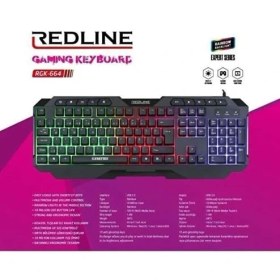 Resim Redlıne RGK-664 Oyuncu Klavyesi 