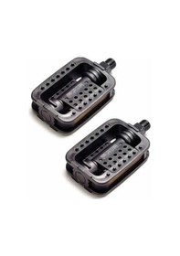 Resim İnce Diş Bisiklet Pedalı Plastik Reflektörlü (Takım) 