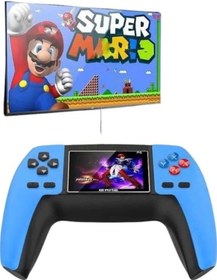 Resim Ceylan Adam Retro Konsol P5 Uyumlu Taşınabilir 520 Oyunlu Kablosuz Game Stick 