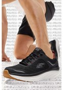 Resim Skechers D'Lux Walker Memory Foam Sneaker Hafızalı Taban 4Cm Erkek Günlük Spor Ayakkabı Siyah | Orijinal 