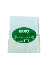 Resim EXXO TP-100 EKO POŞET DOSYA 100LÜ 