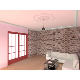 Resim MOTİFPİYER Motifpiyer Lamba Tavan Göbeği Dc-54-2c 96cm çap 