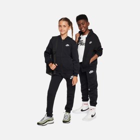 Resim Nike K Nsw Club Ft Hd Fz Ls Çocuk Ceket 