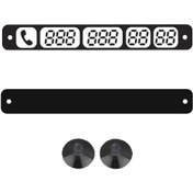 Resim Ahşap Şehri Arabamcell Araç Ön Cam Için Ahşap Oto Numaratör Düz Çubuk Model 