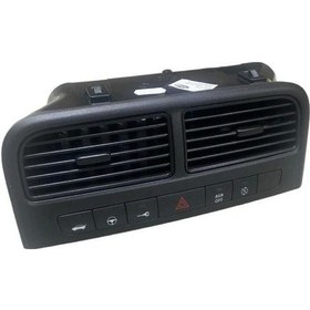 Resim Fiat Grande Punto Linea Kalorifer Orta Havalandırma Çerçevesi Siy 